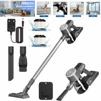 Cordless Stick Akku Staubsauger Hoover Upright Bagless Handstaubsauger 12000mAh von DAYPLUS