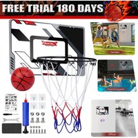 Dayplus - Mini Basketballkorb Kinder Basketball Set Indoor-Basketballkorb mit Ball Dayplus - Mini Basketballkorb Kinder Basketball Set Indoor-Basketballkorb mit Ball von DAYPLUS
