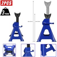 Dayplus - Tool verstellbare Stahl 3 Ton Auto Wartung, Service & Reparatur Jack Achsständer Dayplus - Tool verstellbare Stahl 3 Ton Auto Wartung, Service & Reparatur Jack Achsständer von DAYPLUS