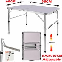 Dayplus - Großer Klapptisch Step Up Hocker Camping In/Outdoor Picknick Party bbq 906067cm von DAYPLUS