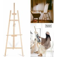 Holz Stativ Studio Leinwand Staffelei tragbar verstellbar Kunst Malerei Ständer 150CM von DAYPLUS