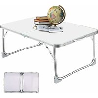 Klappbarer Campingtisch, leichter Aluminium Picknick Tisch Laptop Bett Tisch, tragbarer Lap Schreibtisch von DAYPLUS