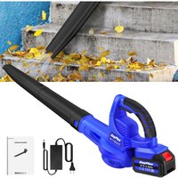 Laubbläser Cordless 2-Speed 21V Garden Dust 220CFM Handheld Mit Akku & Ladegerät von DAYPLUS
