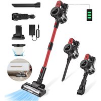 Rot 30000pa Staubsauger Akku 6 in 1 mit Zubehör Handstaubsauger interne Batterie Rot 30000pa Staubsauger Akku 6 in 1 mit Zubehör Handstaubsauger interne Batterie von DAYPLUS