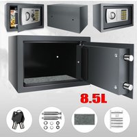 Dayplus - Safe Möbeltresor Elektronik Zahlenschloss Dokumententresor Wand Geldschrank 8.5L von DAYPLUS