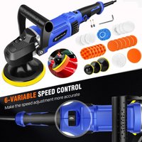 Dayplus - Set Profi Poliermaschine Polierer Poliergerät Schleifmaschine Auto Politur 5000W von DAYPLUS