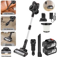 Staubsauger Akku Handstaubsauger kabellos beutellos 6-in-1 Wandladestation 2x Akku Staubsauger Akku Handstaubsauger kabellos beutellos 6-in-1 Wandladestation 2x Akku von DAYPLUS