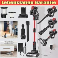 Staubsauger Hoover Akku 6IN1 mit Zubehör funktion Handstaubsauger kabellos hepa von DAYPLUS