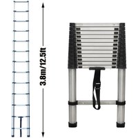 Dayplus - Teleskopleiter Anlegeleiter Leiter Klappleiter Stehleiter Mehrzweckleite 12.5ft Dayplus - Teleskopleiter Anlegeleiter Leiter Klappleiter Stehleiter Mehrzweckleite 12.5ft von DAYPLUS