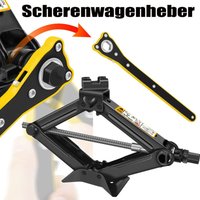 Dayplus - Wagenheber 2 Ton Scherenwagenheber Lift mit Radmutterschlüssel Auto pkw suv mpv von DAYPLUS