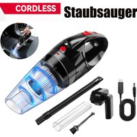 Dayplus - Wiederaufladbarer drahtloser Staubsauger Auto Handstaubsauger Mini Power Suction von DAYPLUS