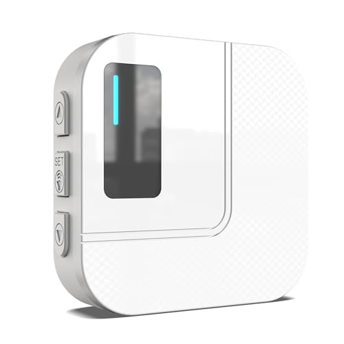 DAYTECH Notrufknopf für Senioren auf Handy, WiFi Tuya Smart Senioren Notfallknopf Alert System -1xWeiß Empfänger(Hinweis: muss in Verbindung mit einem Werfer verwendet Werden) von DAYTEE