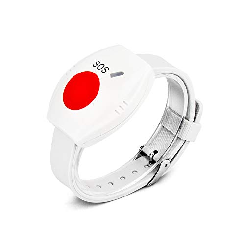 Daytee Uhr Ruftaste/Handgelenk-Sender funktioniert mit Empfänger/kabelloses Pflegesystem/Alertsystem Krankenschwesterrufhilfe Tasten für ältere Menschen Patienten zu Hause von DAYTEE