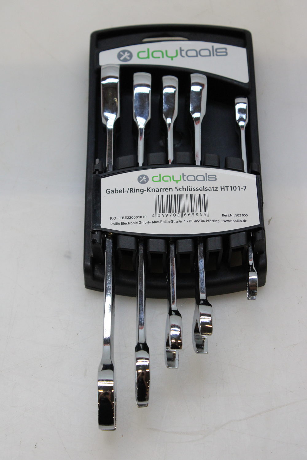 Daytools Gabelringknarren Schlüsselsatz Werkzeugsatz Ht101 7 6teilig 8 19mm B-Ware Daytools Gabelringknarren Schlüsselsatz Werkzeugsatz Ht101 7 6teilig 8 19mm B-Ware von DAYTOOLS