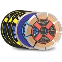 Trennscheiben-Satz, 115 mm, 5-teilig - Daytools von DAYTOOLS