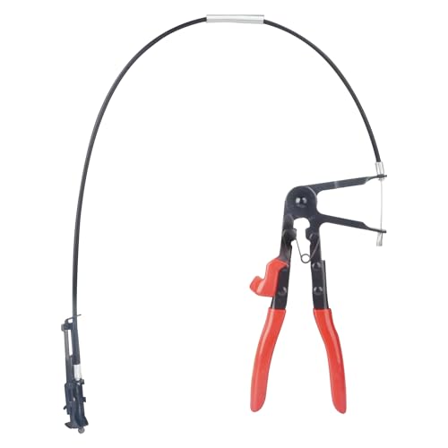 DAYUAN Flexible Schlauchklemmenzange für Auto Heizöl 650mm 18-54mm, Schlauchklemmenzange mit Bowdenzug Wasserschlauch, Reparaturwerkzeug von DAYUAN