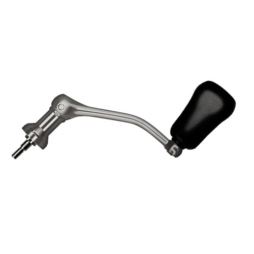 DAYnagh Angelrollengriff, Doppel-/Einzel-Wippenarm, Schraubgriffe, Angelruten-Power für Baitcast-Rolle, ergonomischer Wipparm von DAYnagh