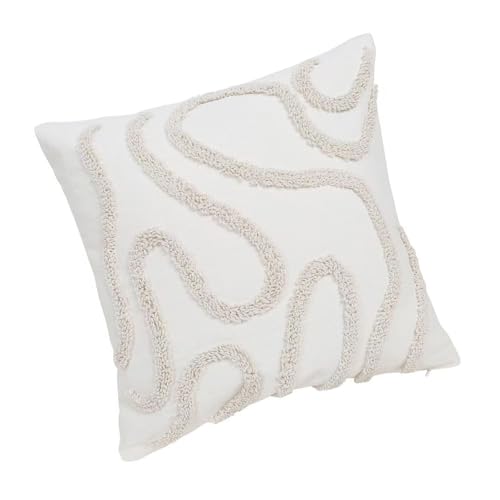DAYnagh Elegante Skandinavische Kissenbezüge Stickereien Kissenbezug Bettwäsche Textur Hiddens Reißverschlüsse Für Innenraum Bohemians Sofa Kissen Abdeckung von DAYnagh