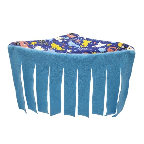 Eichhörnchen Versteck, Vorhang, Hängematten, bunte Vorhangkäfigschaukel für Eichhörnchen, Zuckergleiter, Frettchen, Kleintier-Hängematten von DAYnagh