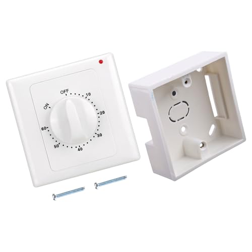 Mechanische Countdown Timer Schalter 86 Panel Digital Zeitregel Interruptor Für Lüfterwarmwassererhitzer Pumpen Leuchtschalter Suchsteuersteuerung Interruptor von DAYnagh