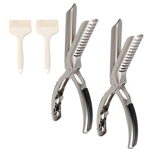 Metal Rib Preps Clamp Rib Membrane Remover Tool Guide With Cleaning Brush For Easily Membrane Removal Dishwasher Safe BBQ Rib Prep Tool With Comfortable Grip Metal Rib Preps Clamp Rib Membrane Remover Tool Guide With Cleaning Brush For Easily Membrane Removal Dishwasher Safe BBQ Rib Prep Tool With Comfortable Grip von DAYnagh