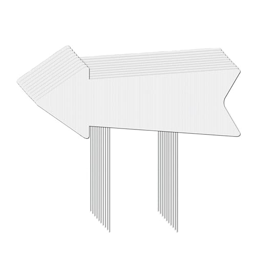 Personalisierbare Hofpfähle, 38,1 cm, Bodenschilder für Ihre eigenen Hausnummern und Landschaftsdesign, Metall, Kunststoff, Outdoor-Schild, 5 Stück Personalisierbare Hofpfähle, 38,1 cm, Bodenschilder für Ihre eigenen Hausnummern und Landschaftsdesign, Metall, Kunststoff, Outdoor-Schild, 5 Stück von DAYnagh