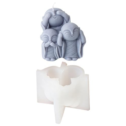 Verwenden Sie freundliche Silikonform, Festival, Mönche, Ornament, Silikon für besondere Anlässe, Dekorationen, bezaubernder Artikel Verwenden Sie freundliche Silikonform, Festival, Mönche, Ornament, Silikon für besondere Anlässe, Dekorationen, bezaubernder Artikel von DAYnagh