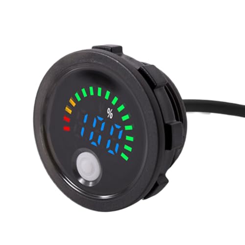 Wasserdichte LED-Spannungen zur Messung der Batterie Digitalanzeige Voltmeter für Automobilbereiche für industrielle Marine-Anwendungen Batteriespannungsprüfer Wasserdichte LED-Spannungen zur Messung der Batterie Digitalanzeige Voltmeter für Automobilbereiche für industrielle Marine-Anwendungen Batteriespannungsprüfer von DAYnagh