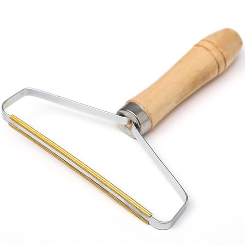 DAZISEN Tragbarer Fusselentferner - Wiederverwendbarer Teppich Fusselentferner Doppelseitiger Fusselentferner Manueller Lint Remover Zum Entfernen von Fusseln Tierhaaren in Kleidung Sofas von DAZISEN