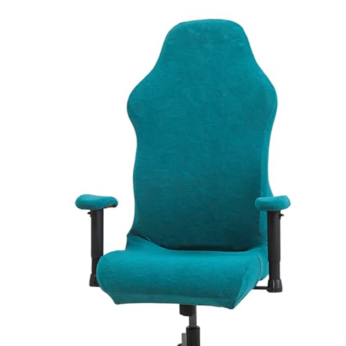 DAZSIAZ Gaming-Stuhl-Bezüge, Computerstuhl-Bezug mit Armlehnen, Universeller, Elastischer, Weicher, Waschbarer und Kratzfester Büro-Sitzschutz(Blue2,One Size) von DAZSIAZ
