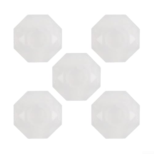 10er-Pack Gitarrenpedale zum Schutz von Fußschaltern und zur Verbesserung der Stabilität während der Verwendung mit E-Gitarren-Effektpedalen (Diamantweiß) von DAZZLEEX