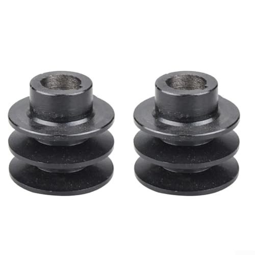 2 x Motor-Riemenscheiben Typ A Typ V Riemen für verbesserte Leistung auf 168F 170F (19mm) von DAZZLEEX