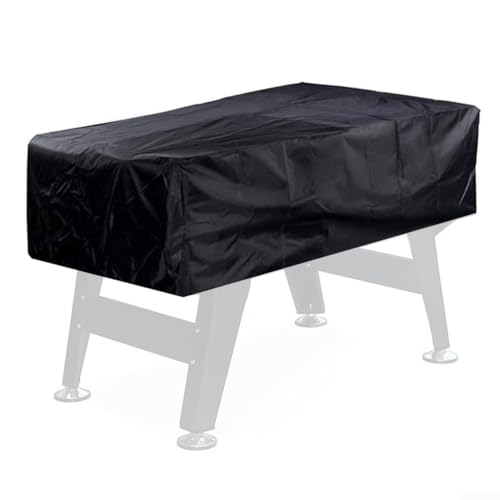 420D Oxford Fabric Foosball Table Cover Ensures Protection from Dust, Rain, and UV Damage (black) von DAZZLEEX