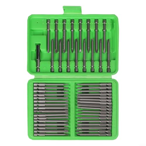 50-teiliges Schraubendreher-Bit-Set mit extra langer Reichweite und Magnethalter für einfache Verwendung 50-teiliges Schraubendreher-Bit-Set mit extra langer Reichweite und Magnethalter für einfache Verwendung von DAZZLEEX