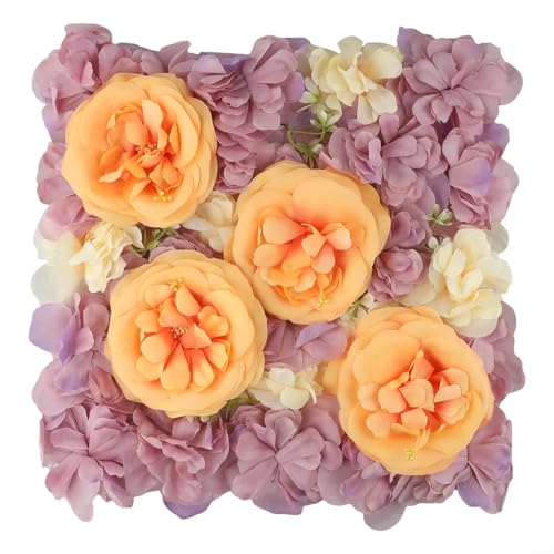 Blumenwandplatten aus Seide, perfekt für die Schaffung von schönen Hintergründen bei Hochzeiten und Partys (C) von DAZZLEEX