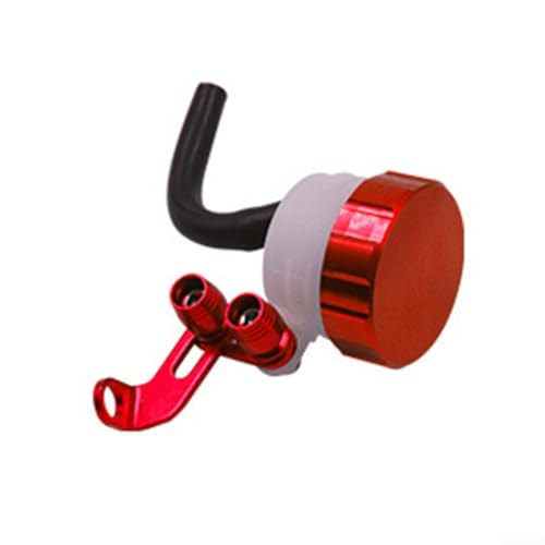 Bremssystem-Öltopf-Halterung aus Aluminiumlegierung für Motorrad, ATV, UTV, leicht zu reinigen (rot) von DAZZLEEX