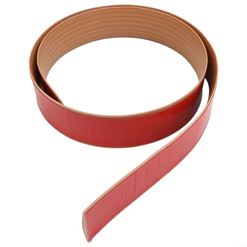 Bruchsichere PVC-Bodenkantenstreifen für Heimwerker, Heimdekoration, 1 Meter lang (Eichen-Körnung, 4 cm) von DAZZLEEX