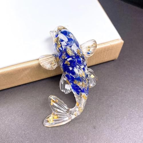 Charming For Crystal Koi Fisch Dekoration für Zuhause und Büro, einzigartiges Design für dekorative Attraktivität (19) von DAZZLEEX