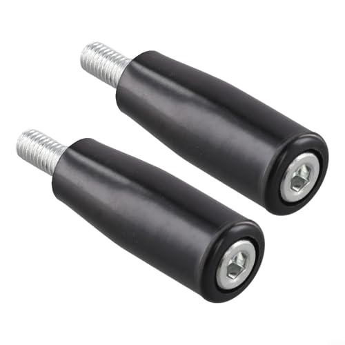 DAZZLEEX 2 x Maschinengriff-Kurbelräder für Fräsmaschinen mit Außengewinde (M8 x 50) von DAZZLEEX