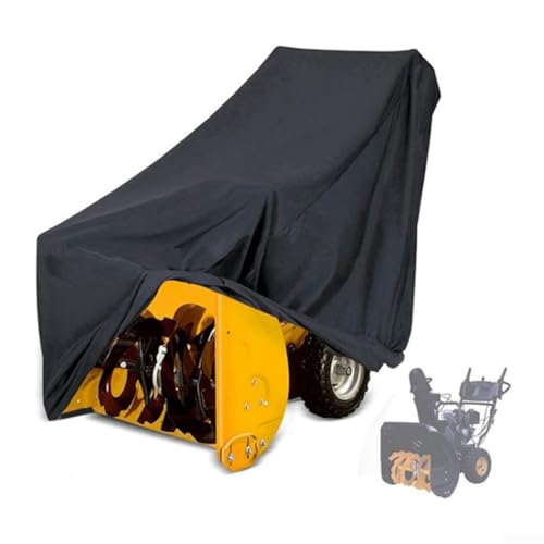 DAZZLEEX 210D Oxford Tuch Schneefräse Abdeckung Heavy Duty Outdoor Kälte Frost Beständig Wetterfest Schutz Passend für die meisten Standard Schneefräsen von DAZZLEEX