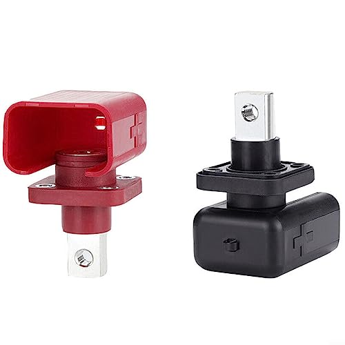 DAZZLEEX 2Pcs Terminal Post, Hochstrom Alle Kupfer Lithium Batterie Energiespeicher Terminal Batterie Stecker Für Energiespeicher von DAZZLEEX