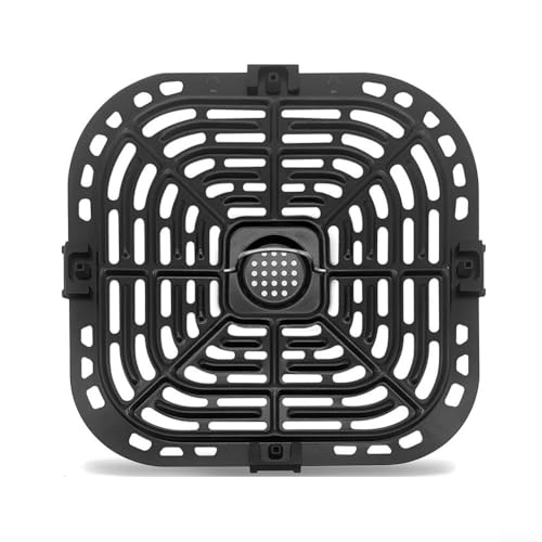 DAZZLEEX Air Fryer Grillpfanne, antihaftbeschichtet für Luftfritteusen, Crisper Platte, Bratpfanne, Zubehör von DAZZLEEX