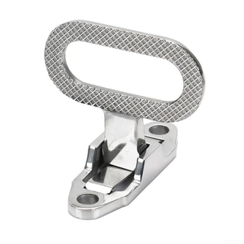 DAZZLEEX Edelstahl-Klapptreppe für Boote, Yacht, Auto, Wohnmobil, Mehrzweck-Stufe (120 x 80) von DAZZLEEX