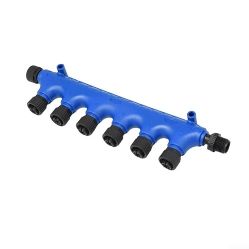 DAZZLEEX Marine T-Typ-Stecker, 5-polig, IP67, wasserdicht, Kabel-Splitter für Garmin für SIMRAD-Navigationssensor (1 Stecker auf 7 Buchsen) von DAZZLEEX