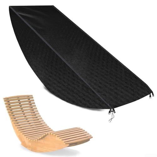 DAZZLEEX Sonnenliegen-Abdeckungen, 210D Oxford-Gewebe, wasserdicht, Gartenmöbel-Schutzhülle mit verstellbaren Riemen, für Liegestühle, 155 x 65 x 95 cm DAZZLEEX Sonnenliegen-Abdeckungen, 210D Oxford-Gewebe, wasserdicht, Gartenmöbel-Schutzhülle mit verstellbaren Riemen, für Liegestühle, 155 x 65 x 95 cm von DAZZLEEX