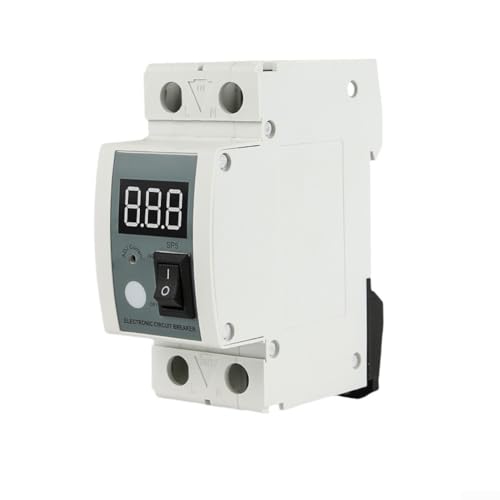 DAZZLEEX Strombegrenzer 2A-40A Einstellbarer Strombereich mit automatischem Abschaltmechanismus LED-Anzeige für Labortests Heimmodifikationen von DAZZLEEX