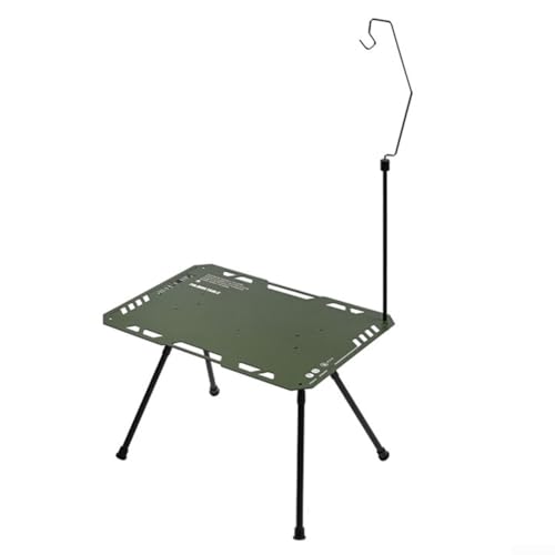 DAZZLEEX Tragbarer Campingtisch aus Aluminium, höhenverstellbar, für den Außenbereich, Picknick-Schreibtisch mit doppellagigem Aufbewahrungsdesign, für Hinterhof, Garten, Grill, 40 x 60 cm DAZZLEEX Tragbarer Campingtisch aus Aluminium, höhenverstellbar, für den Außenbereich, Picknick-Schreibtisch mit doppellagigem Aufbewahrungsdesign, für Hinterhof, Garten, Grill, 40 x 60 cm von DAZZLEEX