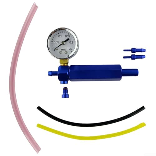 DAZZLEEX Vergaser-Lecktest-Manometer für 57-21 705-020 15 PSI Metallkonstruktion 2-Takt-Motor-Diagnosegerät Rasenmäher Teile Reparatursatz DAZZLEEX Vergaser-Lecktest-Manometer für 57-21 705-020 15 PSI Metallkonstruktion 2-Takt-Motor-Diagnosegerät Rasenmäher Teile Reparatursatz von DAZZLEEX