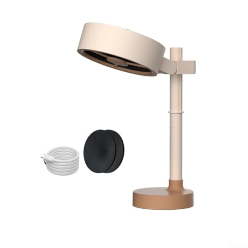 DAZZLEEX Verstellbare USB-Dunstabzugshaube mit abnehmbarem Ventilator, waschbarem Filter und Saugnapfboden, Rauchabsaugung für Grillabende, heiße Töpfe und Küche zu Hause (2. Generation) von DAZZLEEX