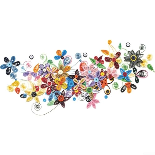DIY Blumen-Wandkunst-Aufkleber, perfekt für Heimdekoration und leicht zu entfernen von DAZZLEEX